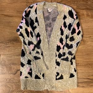 Leopard cardigan